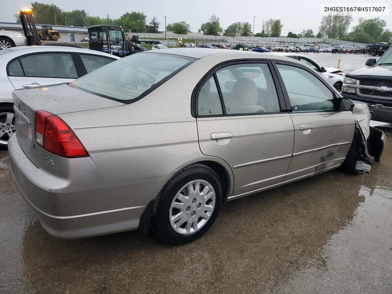 2HGES16674H517607 2004 Honda Civic Lx