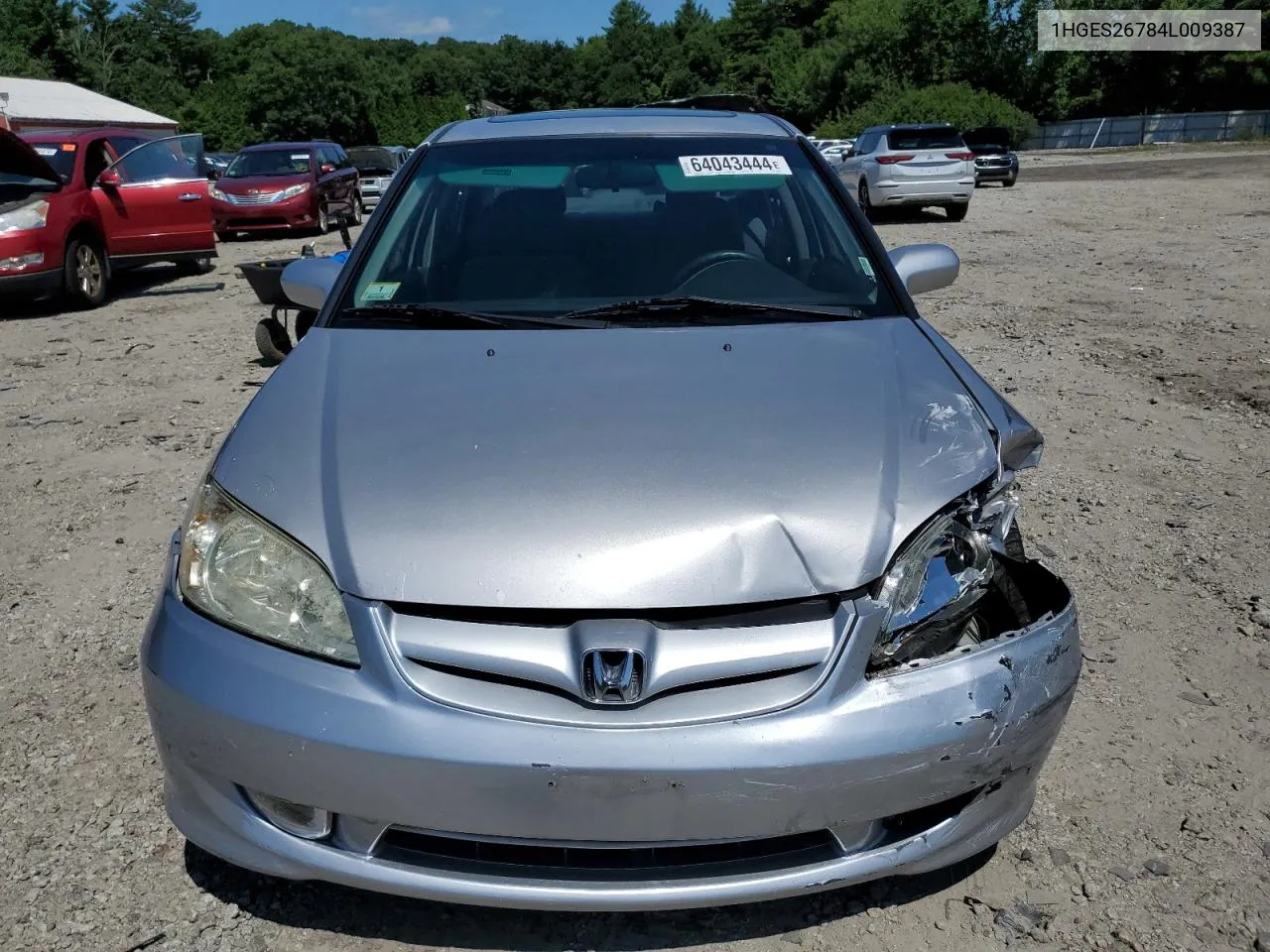 2004 Honda Civic Ex VIN: 1HGES26784L009387 Lot: 64043444