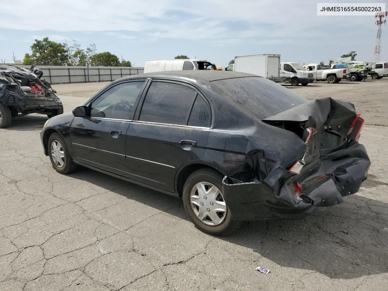 2004 Honda Civic Lx VIN: JHMES16554S002263 Lot: 65737714