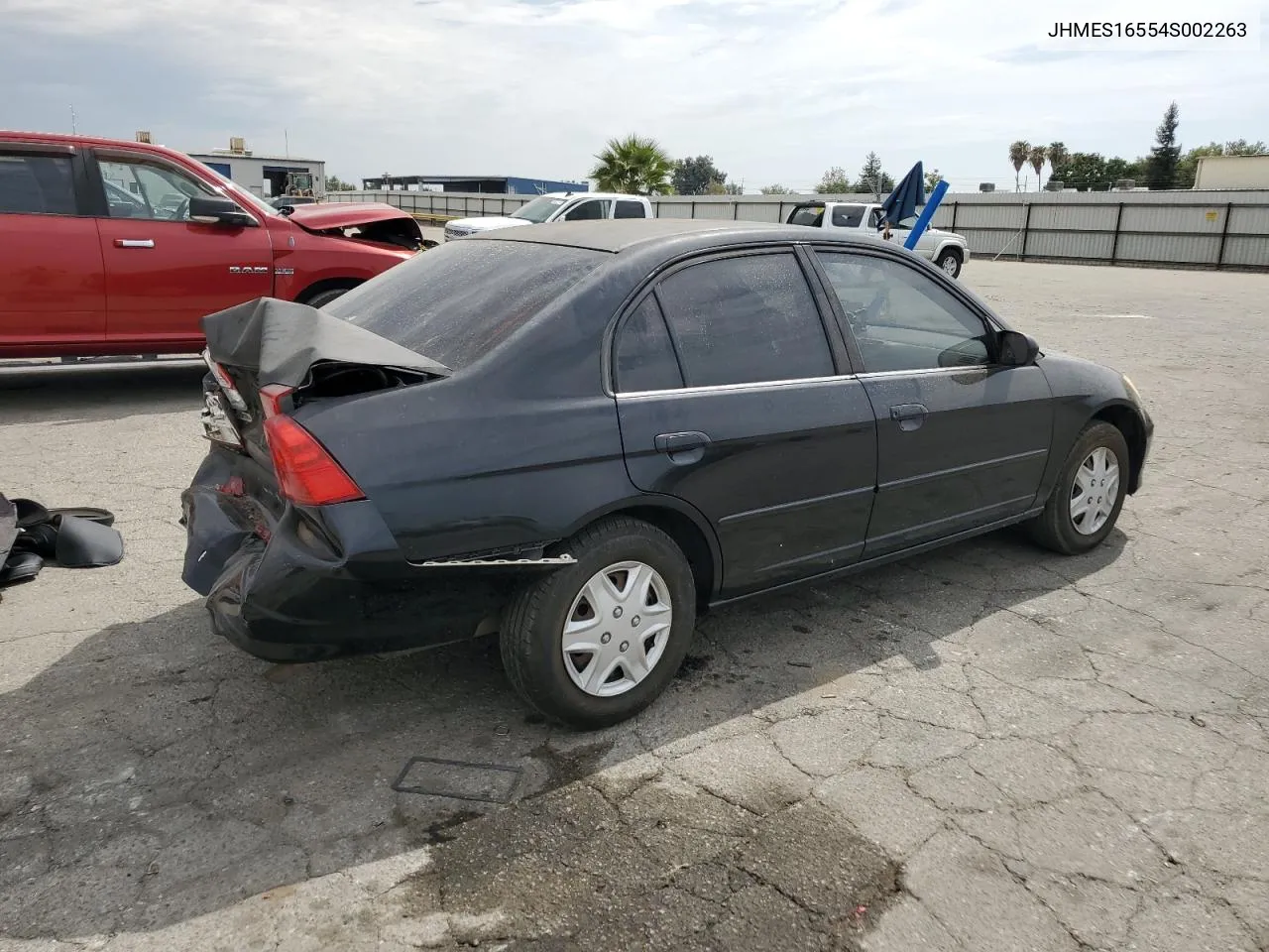 2004 Honda Civic Lx VIN: JHMES16554S002263 Lot: 65737714