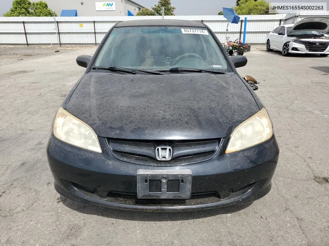 2004 Honda Civic Lx VIN: JHMES16554S002263 Lot: 65737714