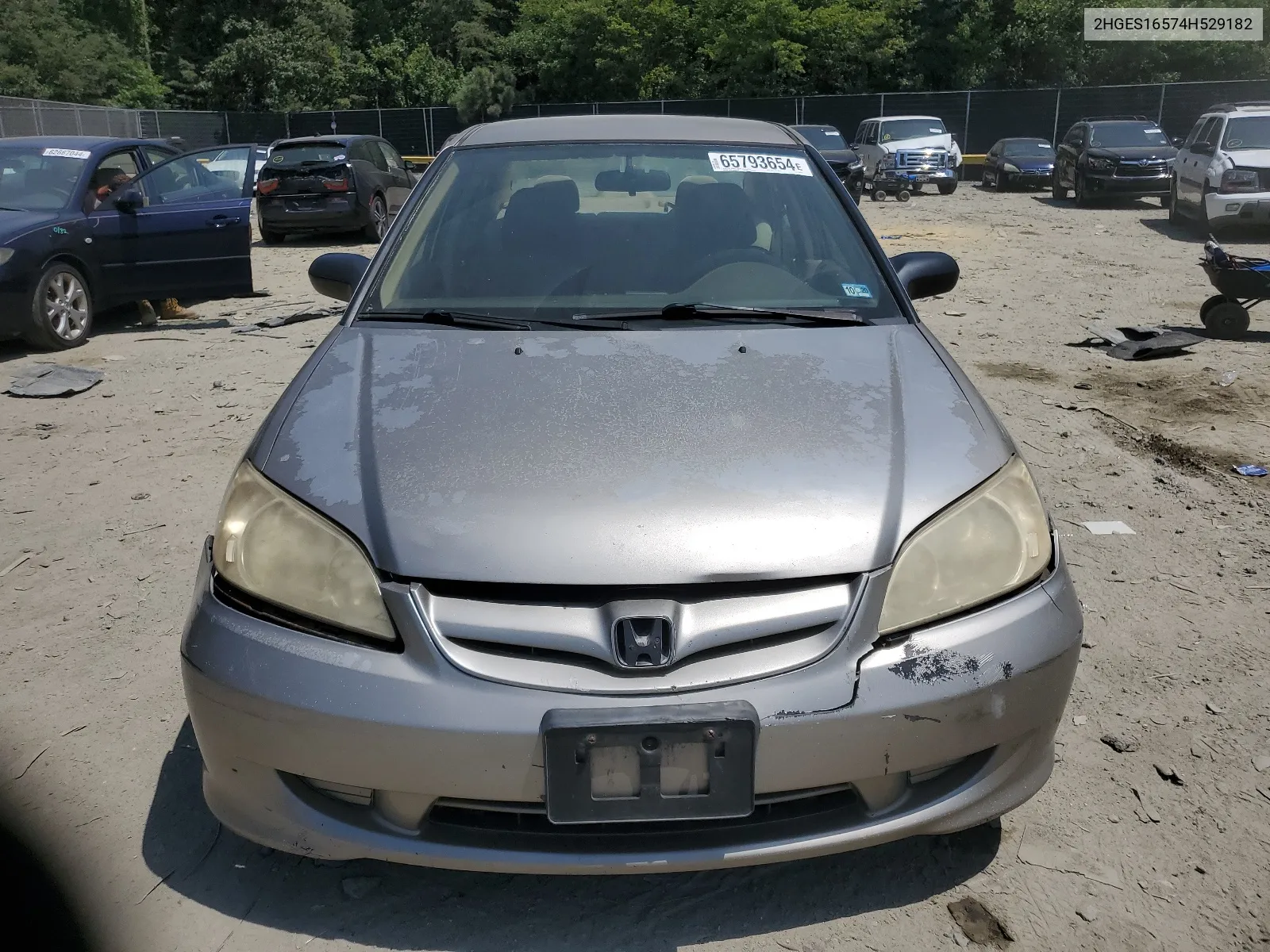 2HGES16574H529182 2004 Honda Civic Lx