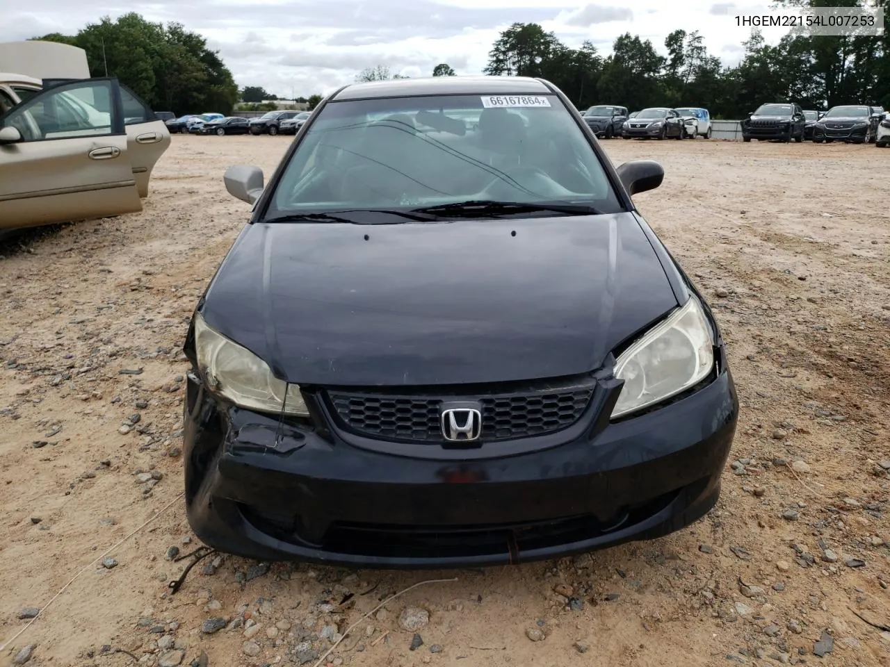 2004 Honda Civic Dx Vp VIN: 1HGEM22154L007253 Lot: 66167864