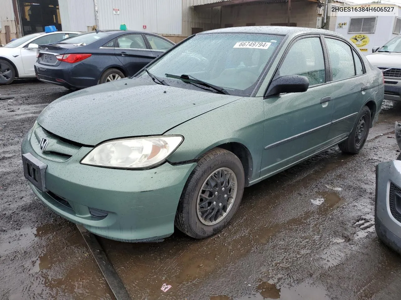 2HGES16384H606527 2004 Honda Civic Dx Vp