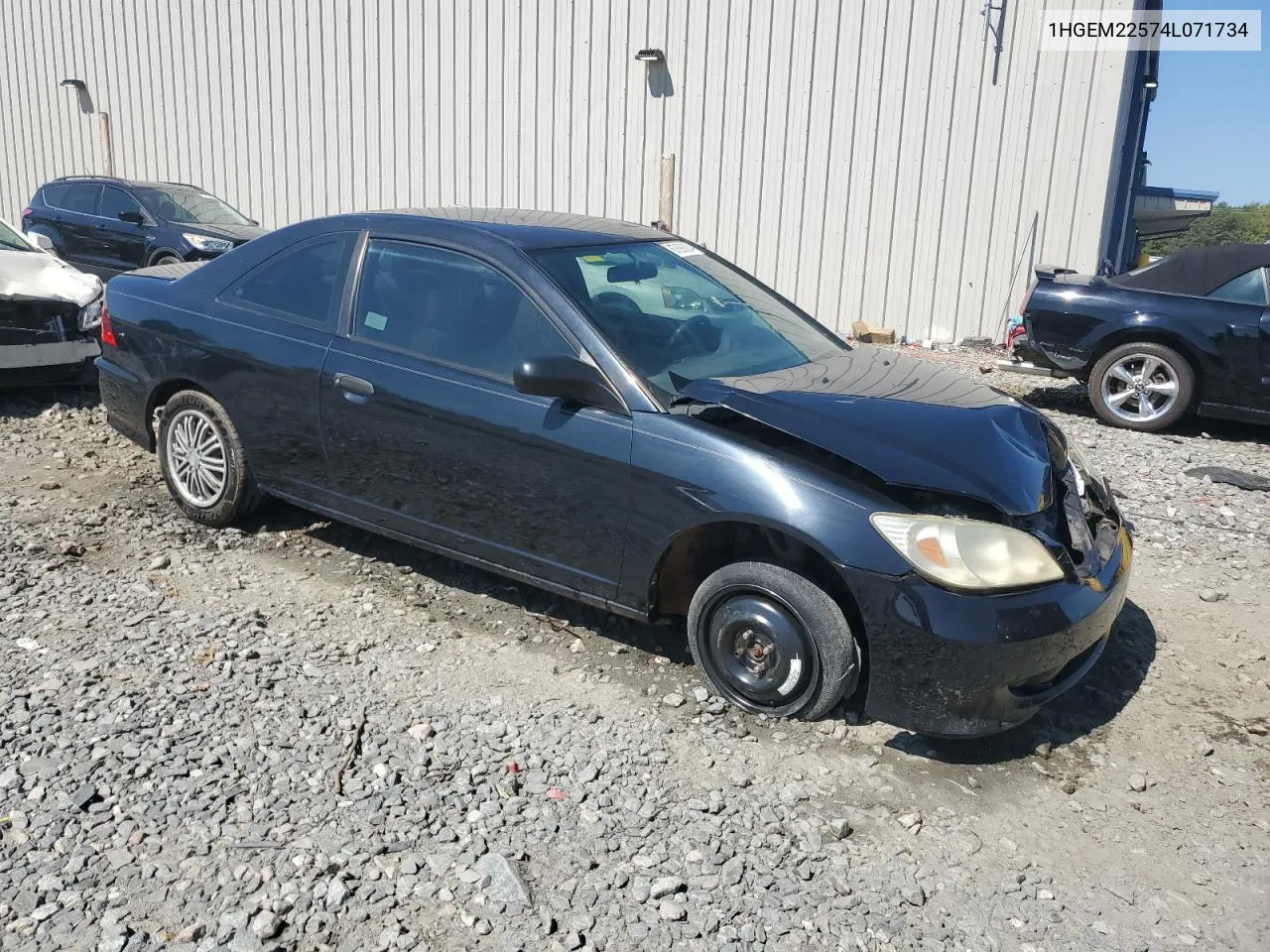 1HGEM22574L071734 2004 Honda Civic Lx