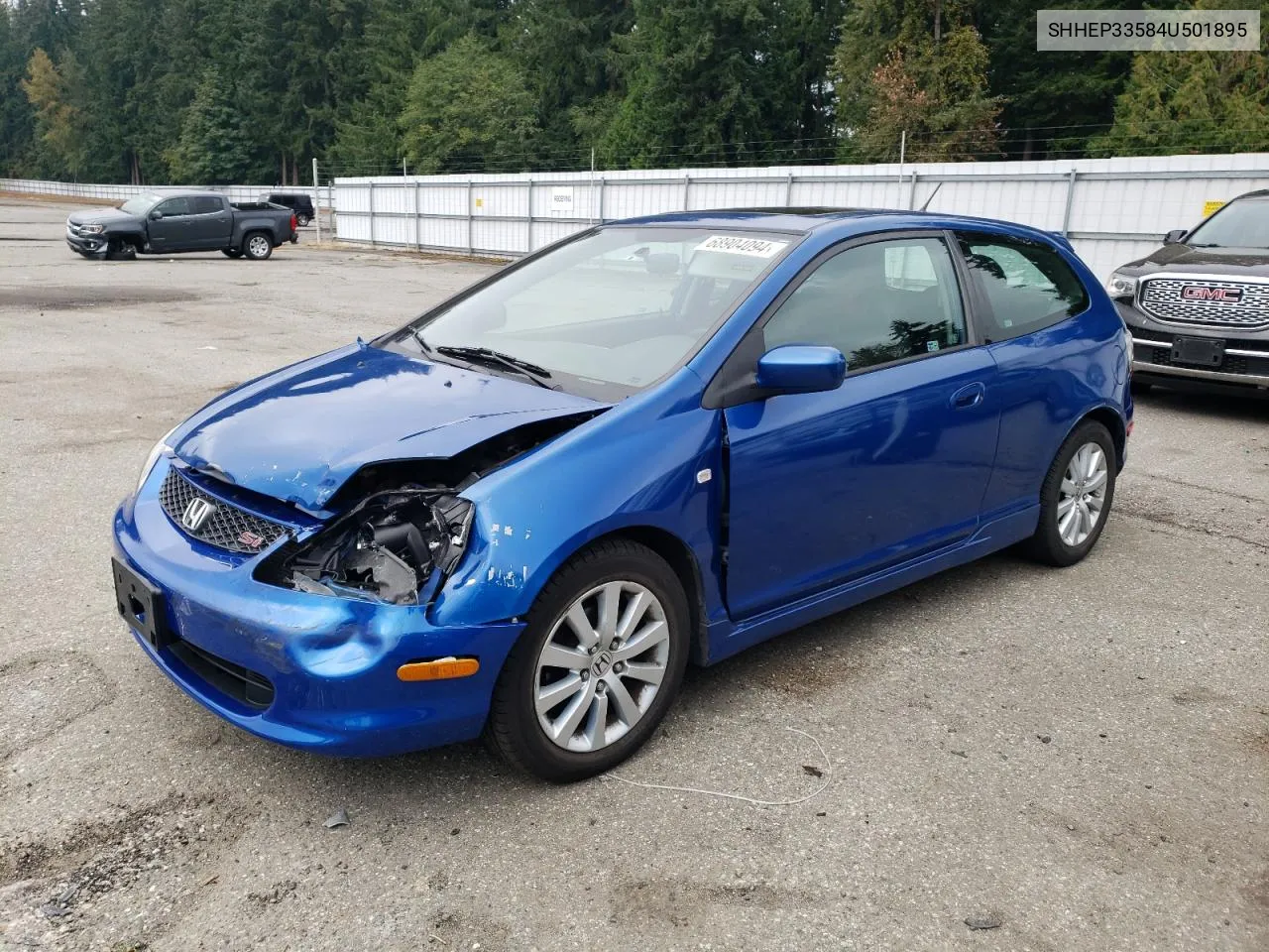 SHHEP33584U501895 2004 Honda Civic Si