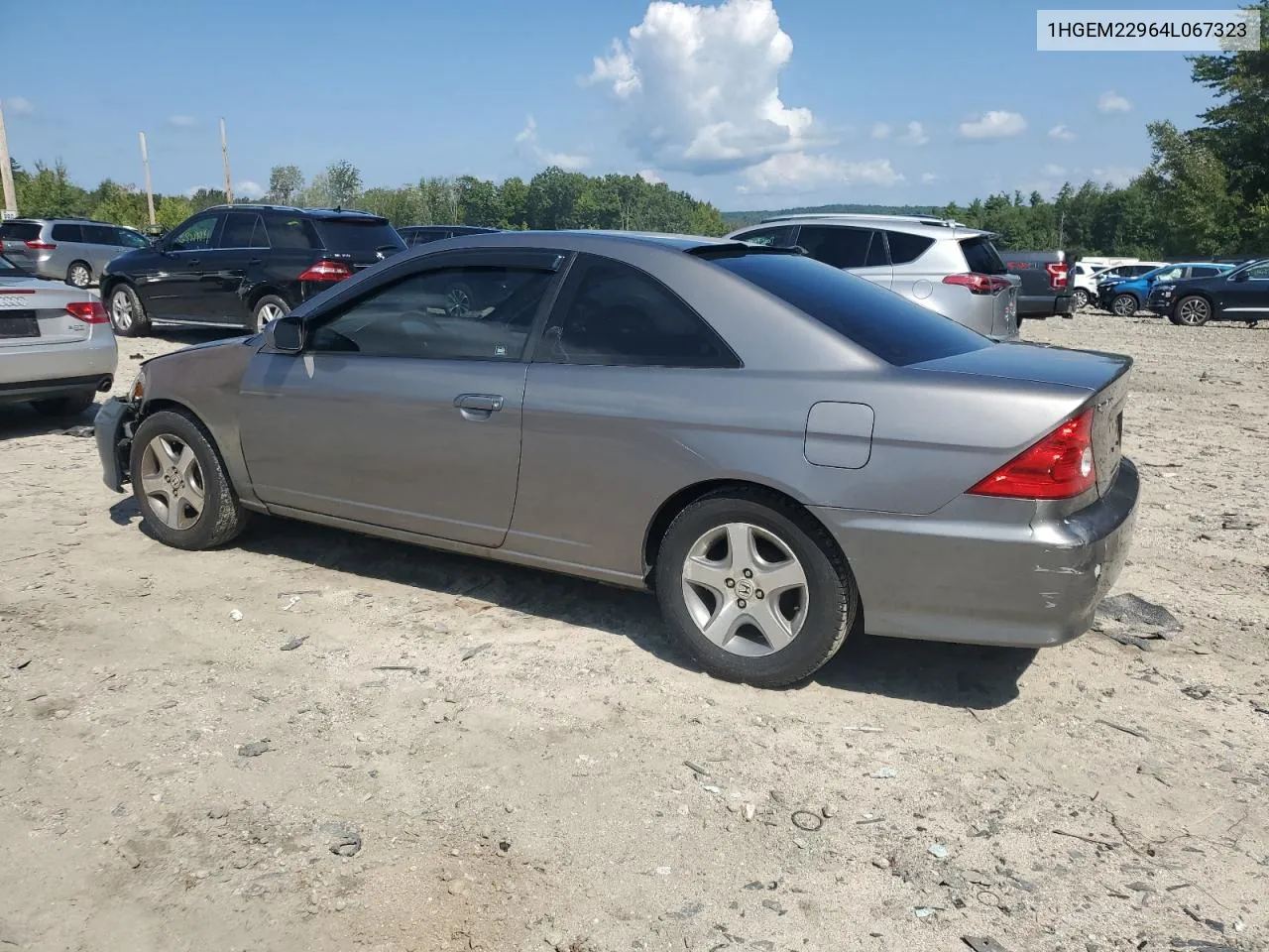 2004 Honda Civic Ex VIN: 1HGEM22964L067323 Lot: 69031694