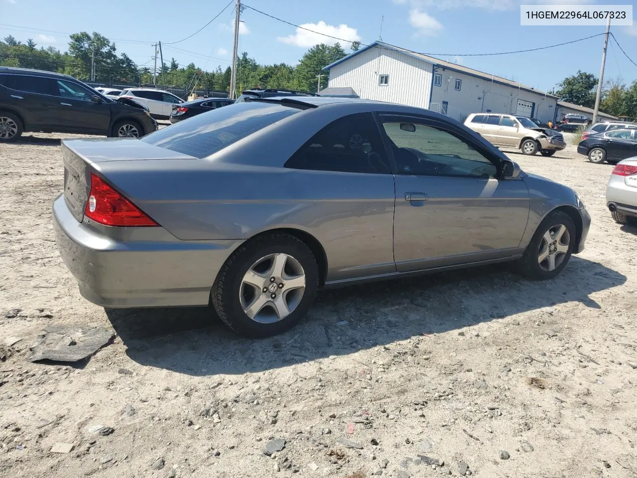 2004 Honda Civic Ex VIN: 1HGEM22964L067323 Lot: 69031694