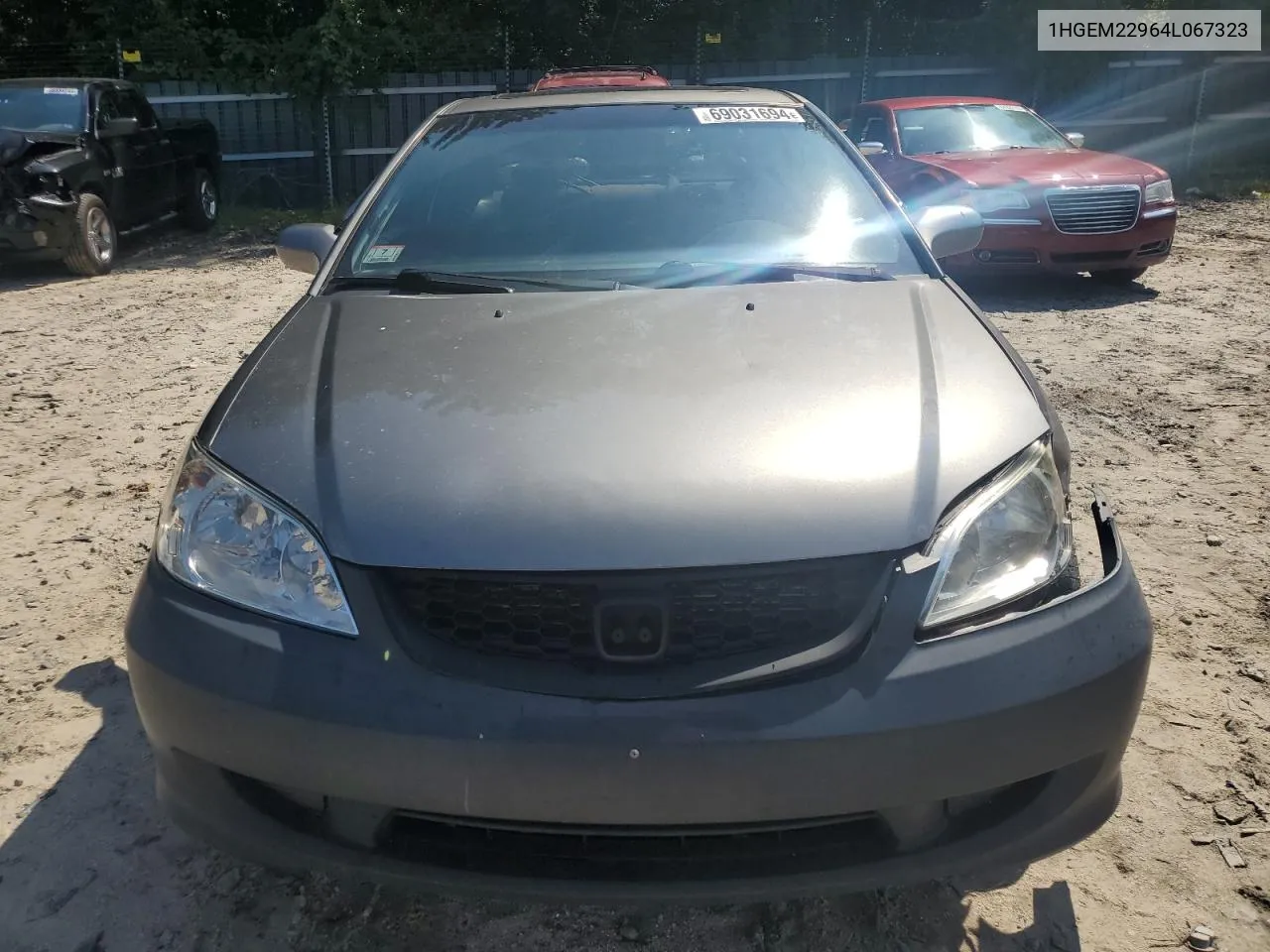 1HGEM22964L067323 2004 Honda Civic Ex