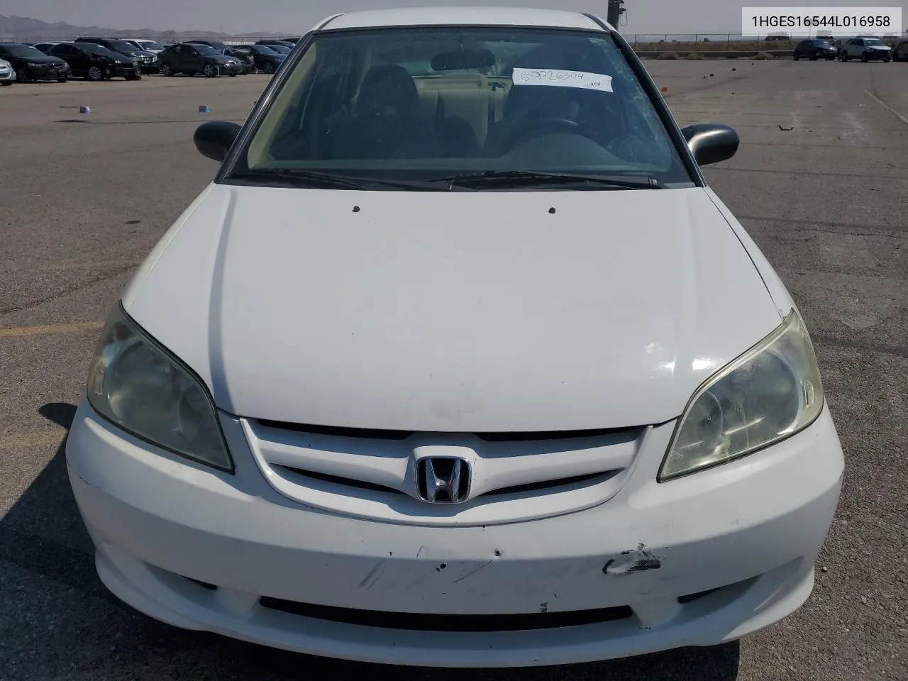 1HGES16544L016958 2004 Honda Civic Lx