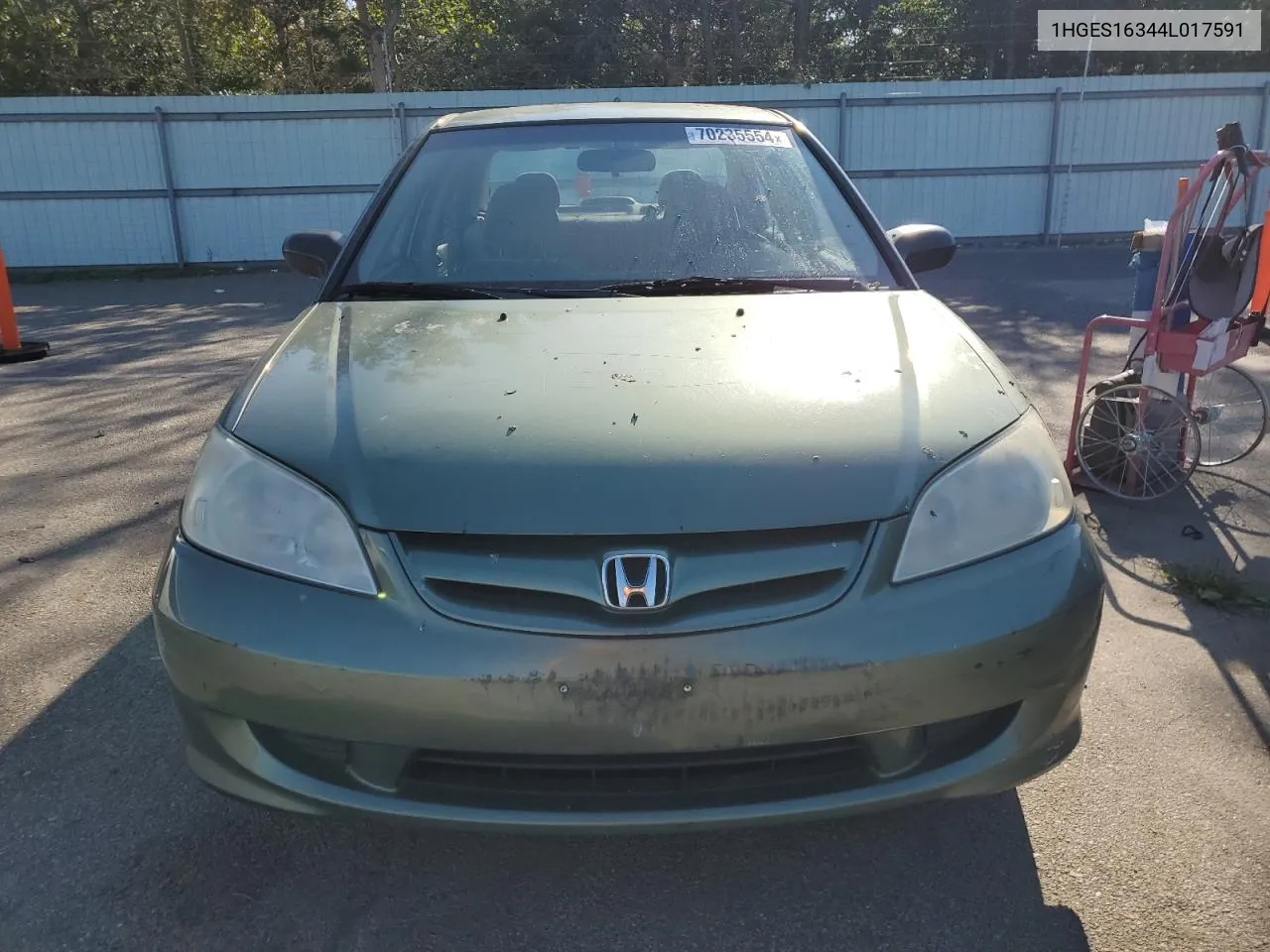 1HGES16344L017591 2004 Honda Civic Dx Vp