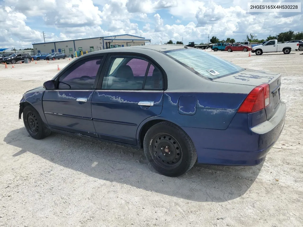 2004 Honda Civic Lx VIN: 2HGES165X4H530228 Lot: 70653944