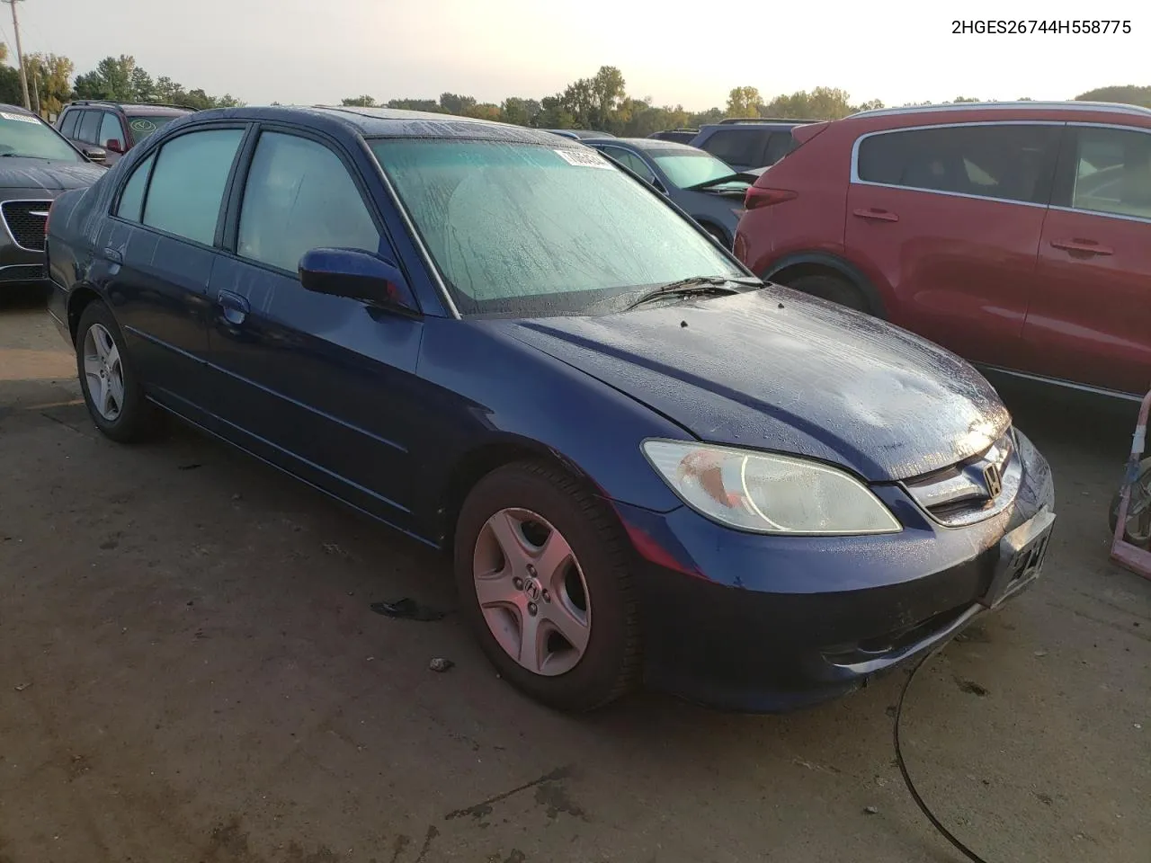 2HGES26744H558775 2004 Honda Civic Ex