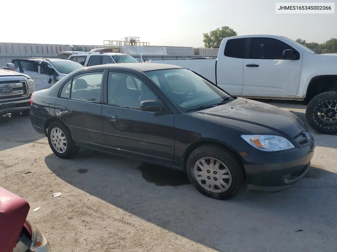 2004 Honda Civic Lx VIN: JHMES16534S002066 Lot: 71003504