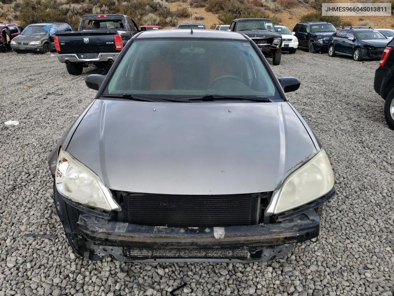 2004 Honda Civic Hybrid VIN: JHMES96604S013811 Lot: 71038164