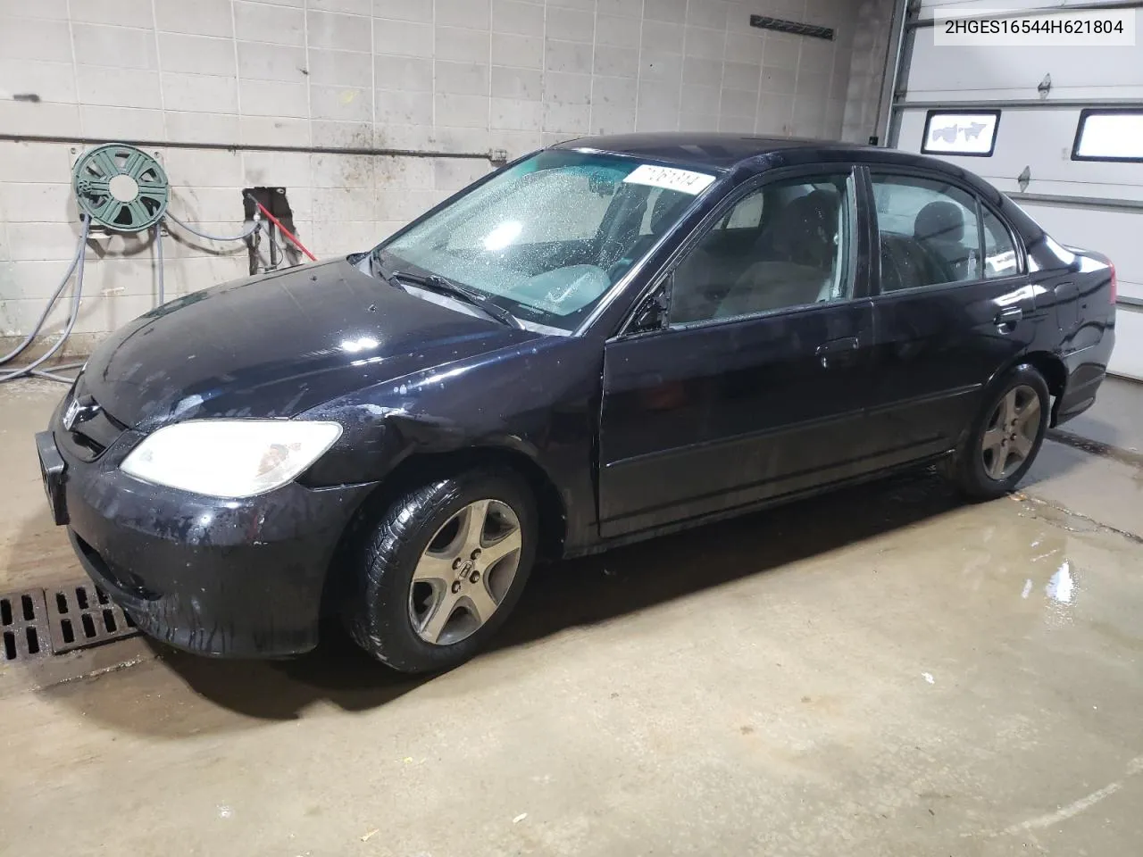 2004 Honda Civic Lx VIN: 2HGES16544H621804 Lot: 71061314