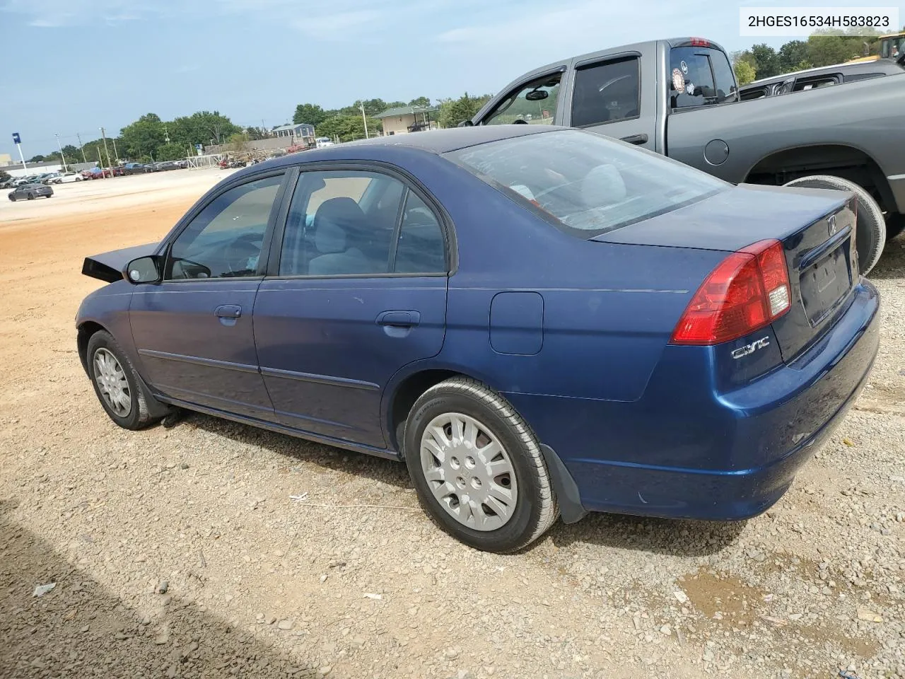 2004 Honda Civic Lx VIN: 2HGES16534H583823 Lot: 71267464