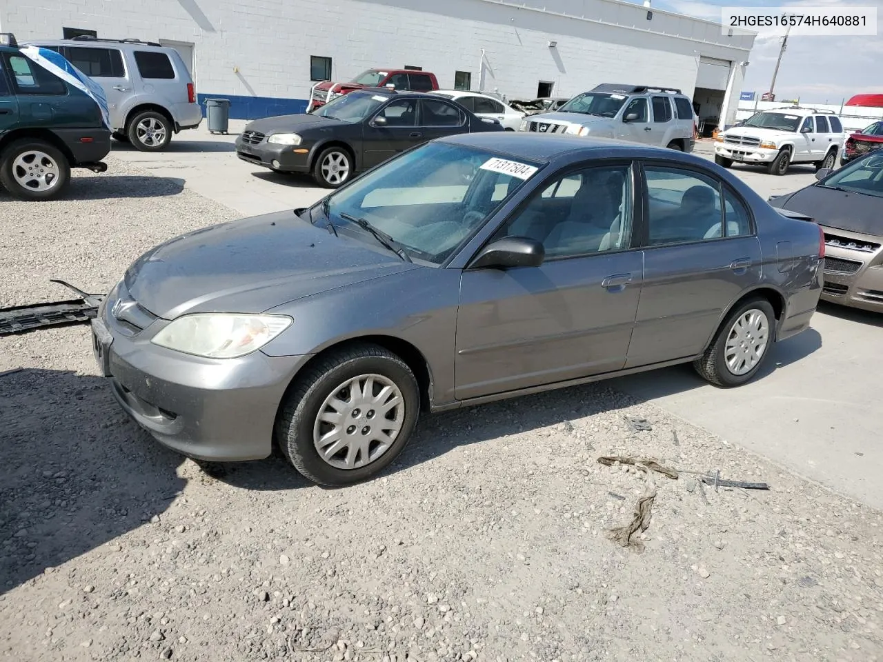 2HGES16574H640881 2004 Honda Civic Lx