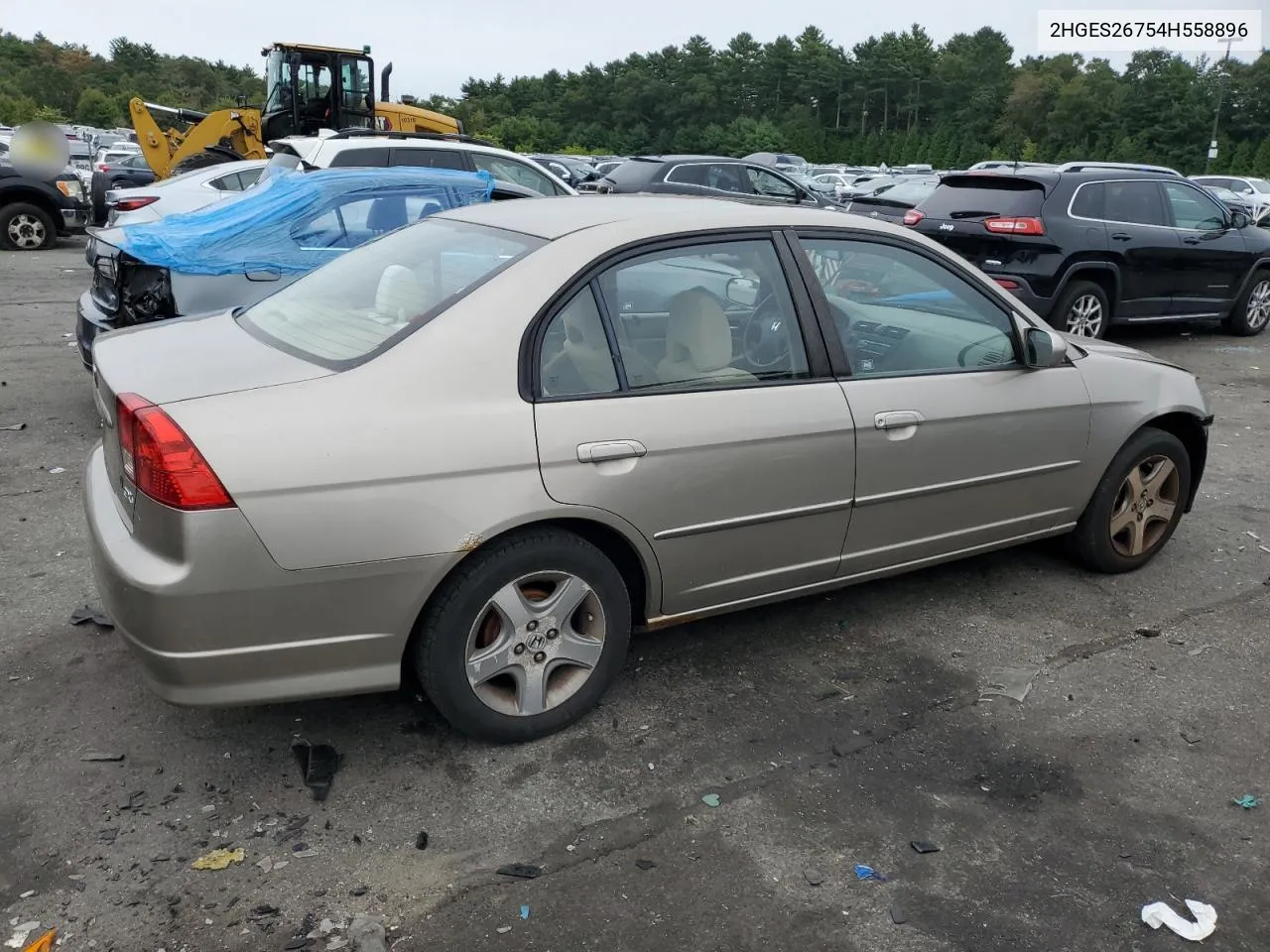 2HGES26754H558896 2004 Honda Civic Ex