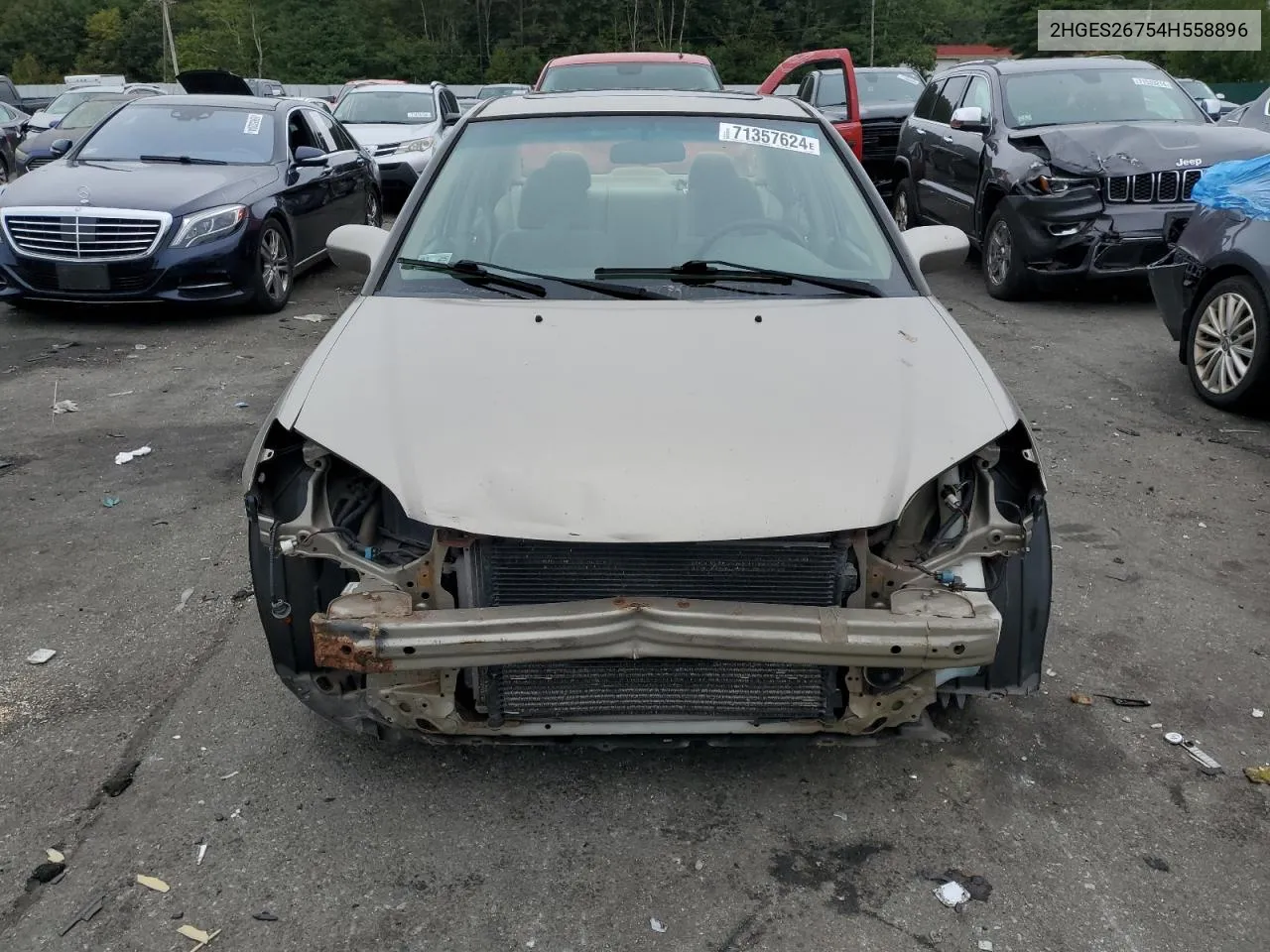 2HGES26754H558896 2004 Honda Civic Ex