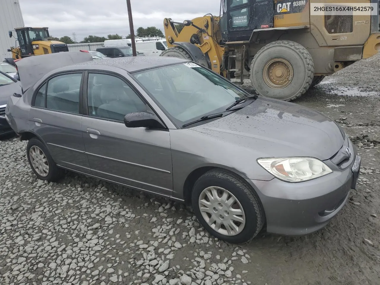 2004 Honda Civic Lx VIN: 2HGES166X4H542579 Lot: 71818834