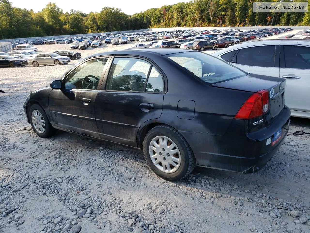 2004 Honda Civic Lx VIN: 1HGES16514L025763 Lot: 71894554