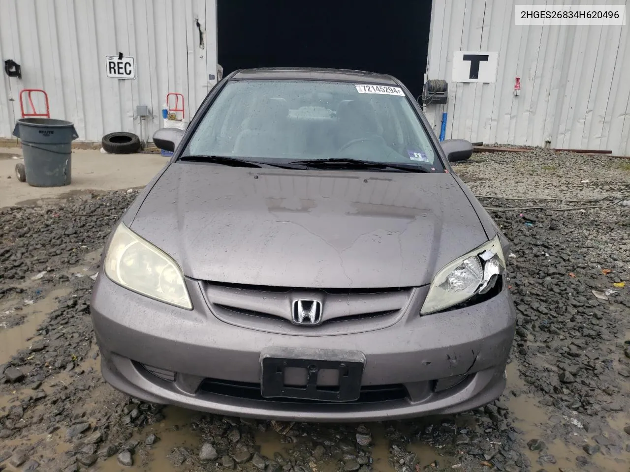 2HGES26834H620496 2004 Honda Civic Ex