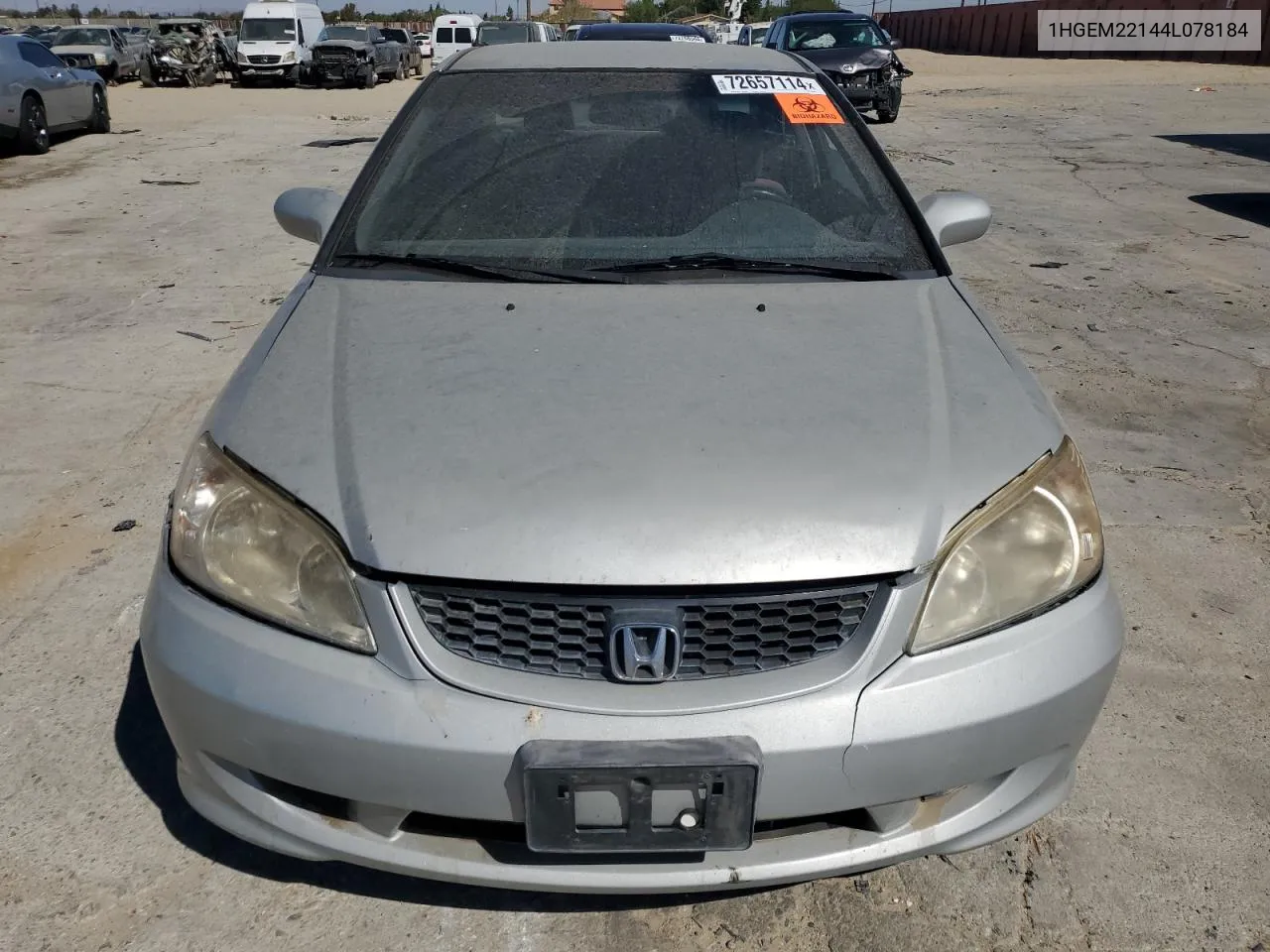 1HGEM22144L078184 2004 Honda Civic Dx Vp