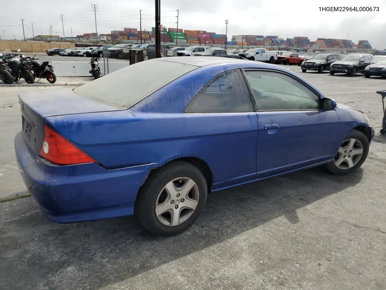 2004 Honda Civic Ex VIN: 1HGEM22964L000673 Lot: 72983324