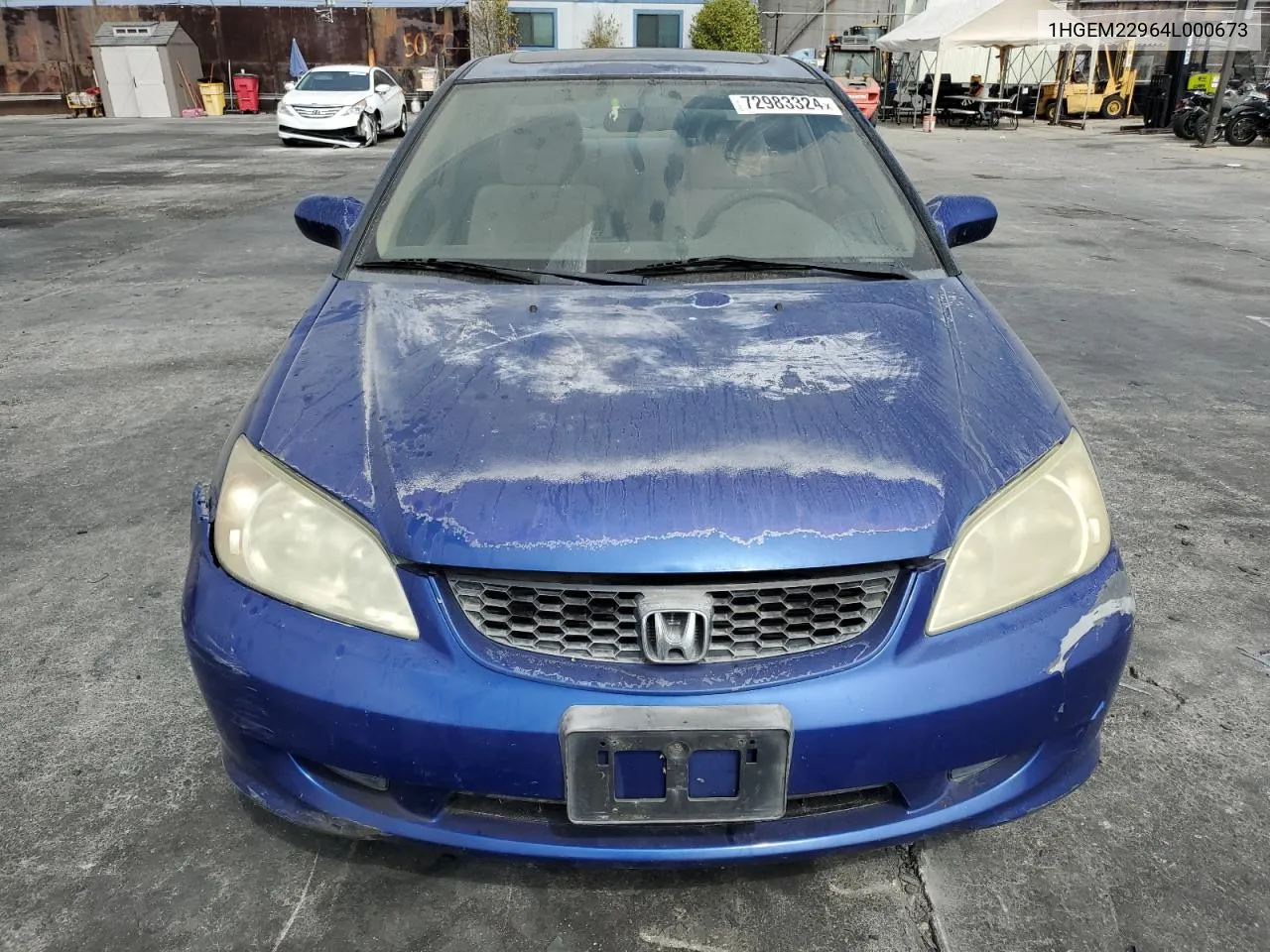 1HGEM22964L000673 2004 Honda Civic Ex