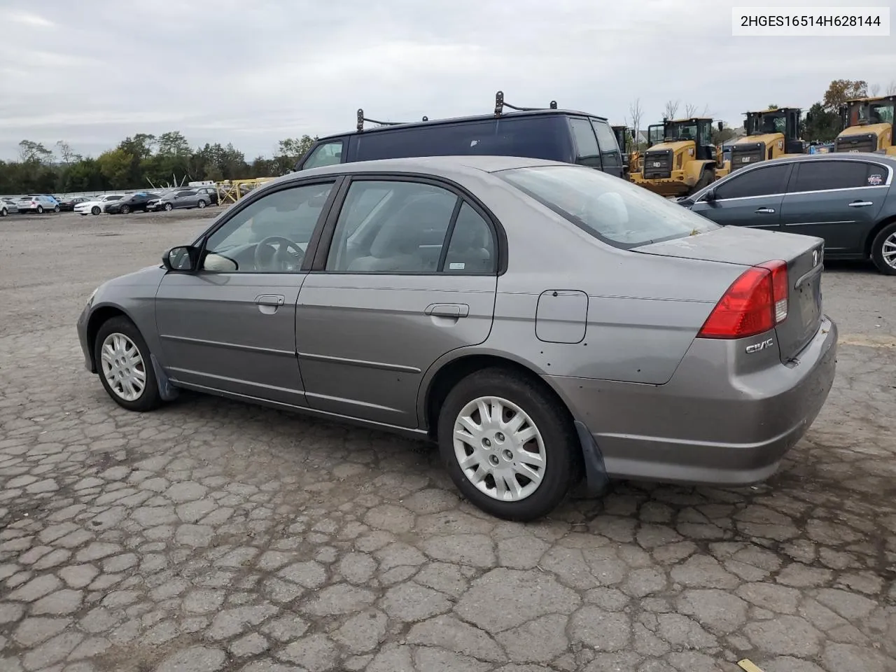 2004 Honda Civic Lx VIN: 2HGES16514H628144 Lot: 73118724