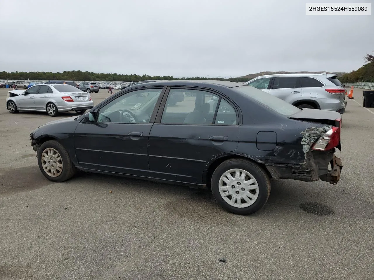 2004 Honda Civic Lx VIN: 2HGES16524H559089 Lot: 73168284