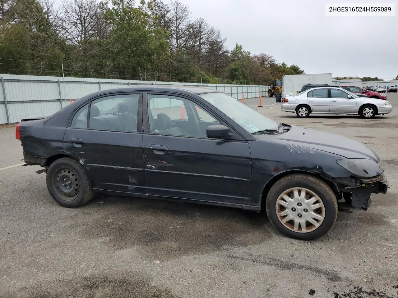 2004 Honda Civic Lx VIN: 2HGES16524H559089 Lot: 73168284