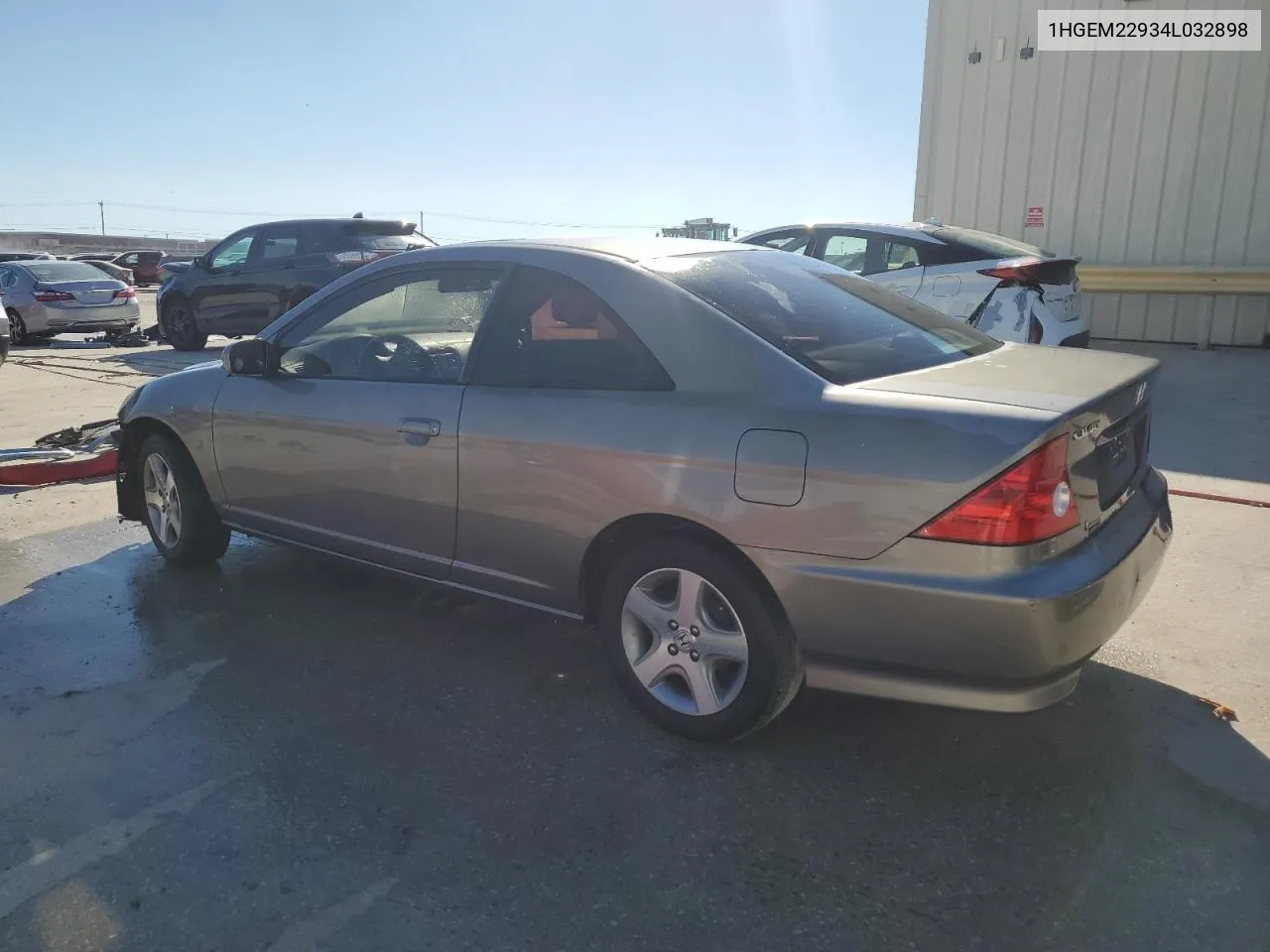 2004 Honda Civic Ex VIN: 1HGEM22934L032898 Lot: 73351564