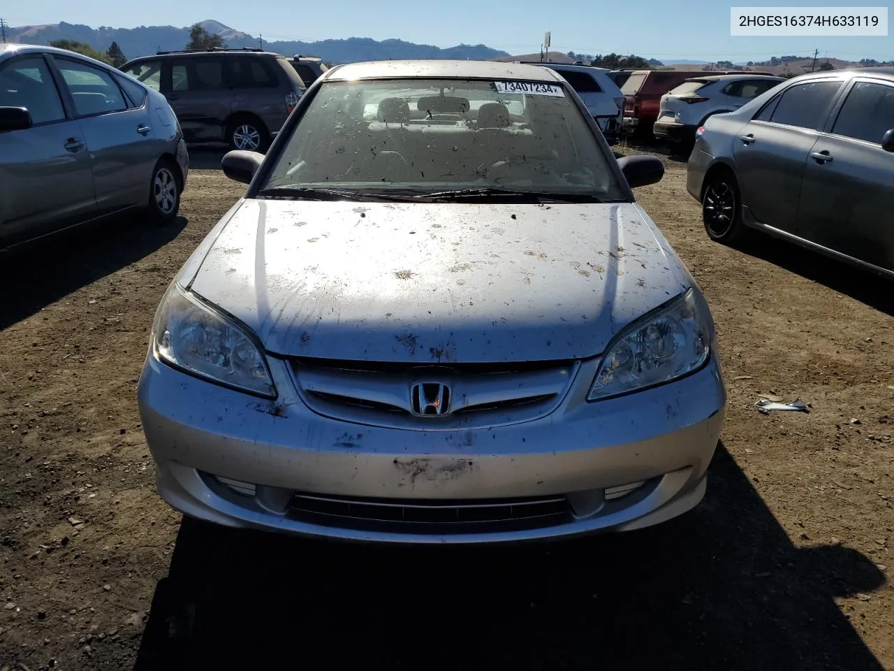 2HGES16374H633119 2004 Honda Civic Dx Vp