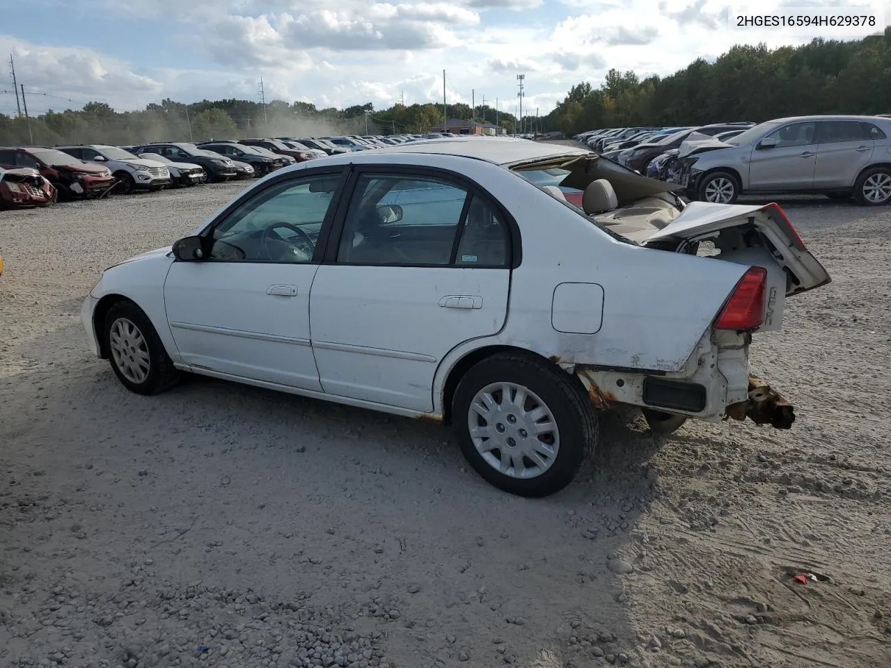 2HGES16594H629378 2004 Honda Civic Lx