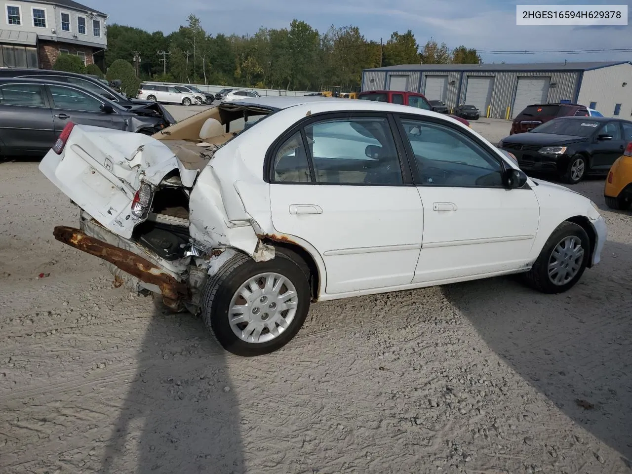 2HGES16594H629378 2004 Honda Civic Lx