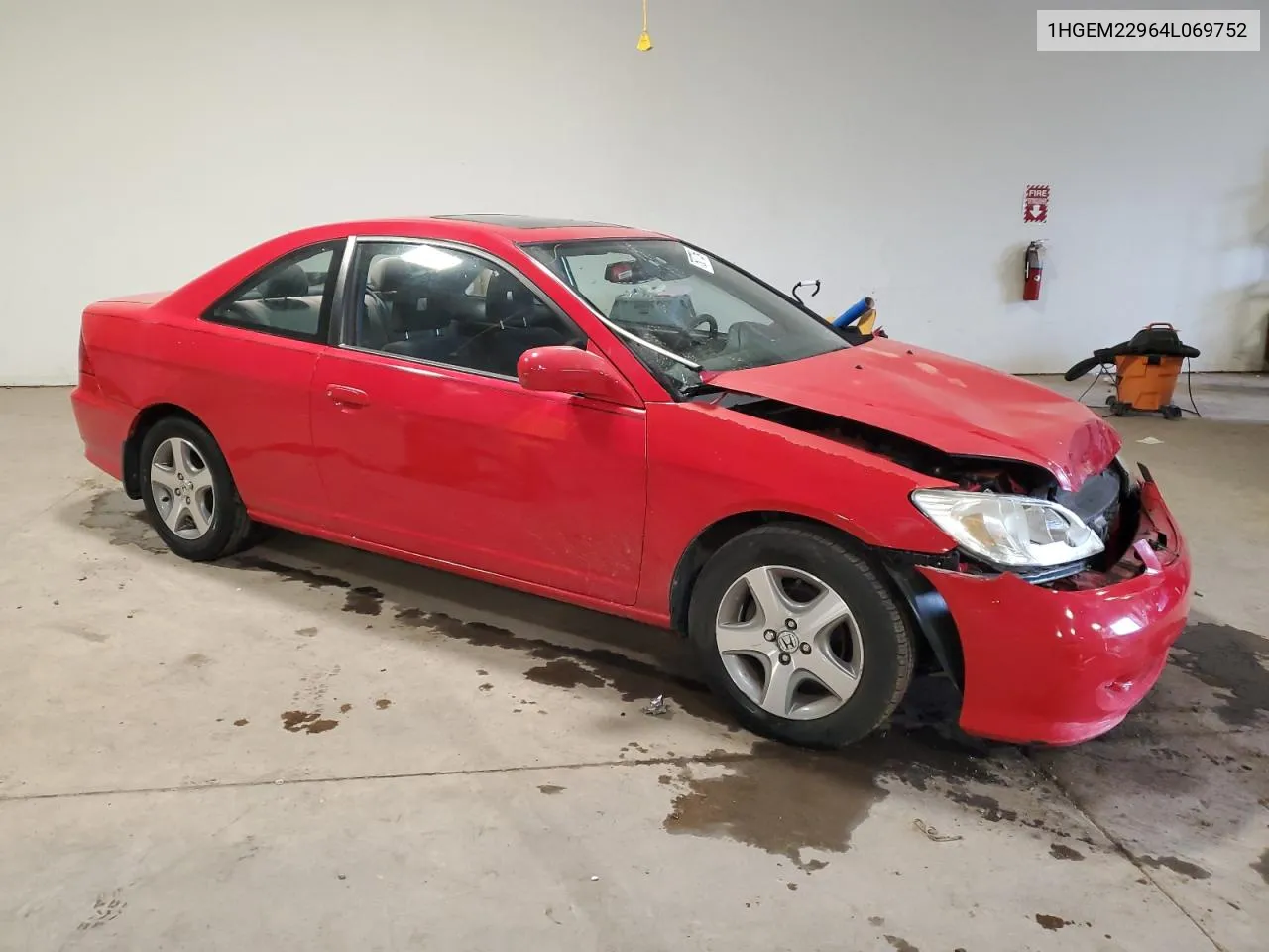 1HGEM22964L069752 2004 Honda Civic Ex