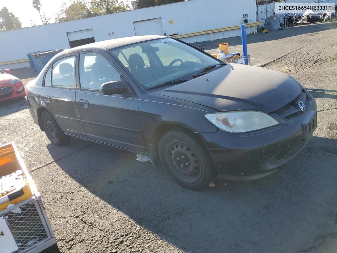 2004 Honda Civic Lx VIN: 2HGES16654H633811 Lot: 75087184