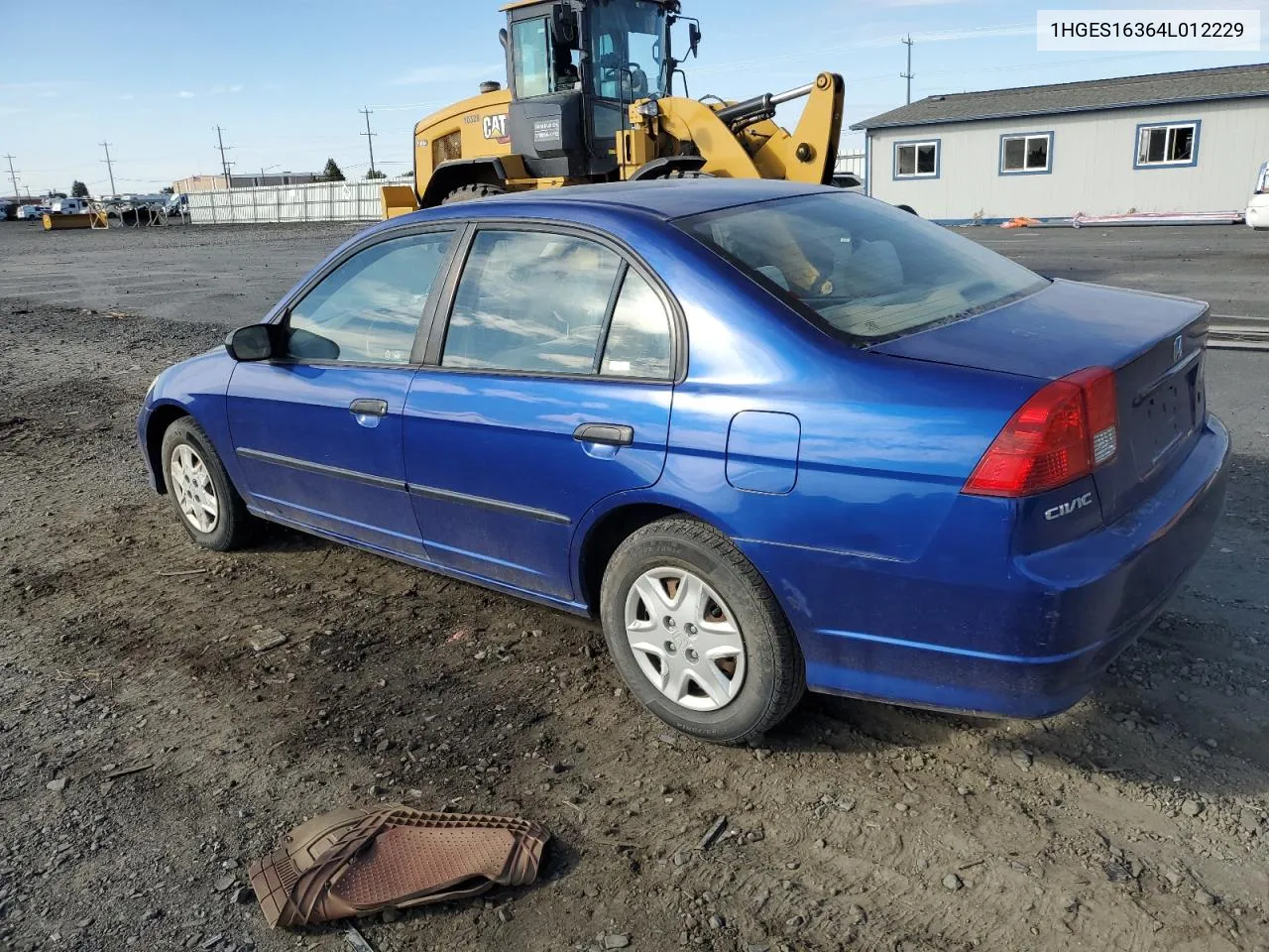 2004 Honda Civic Dx Vp VIN: 1HGES16364L012229 Lot: 75139414