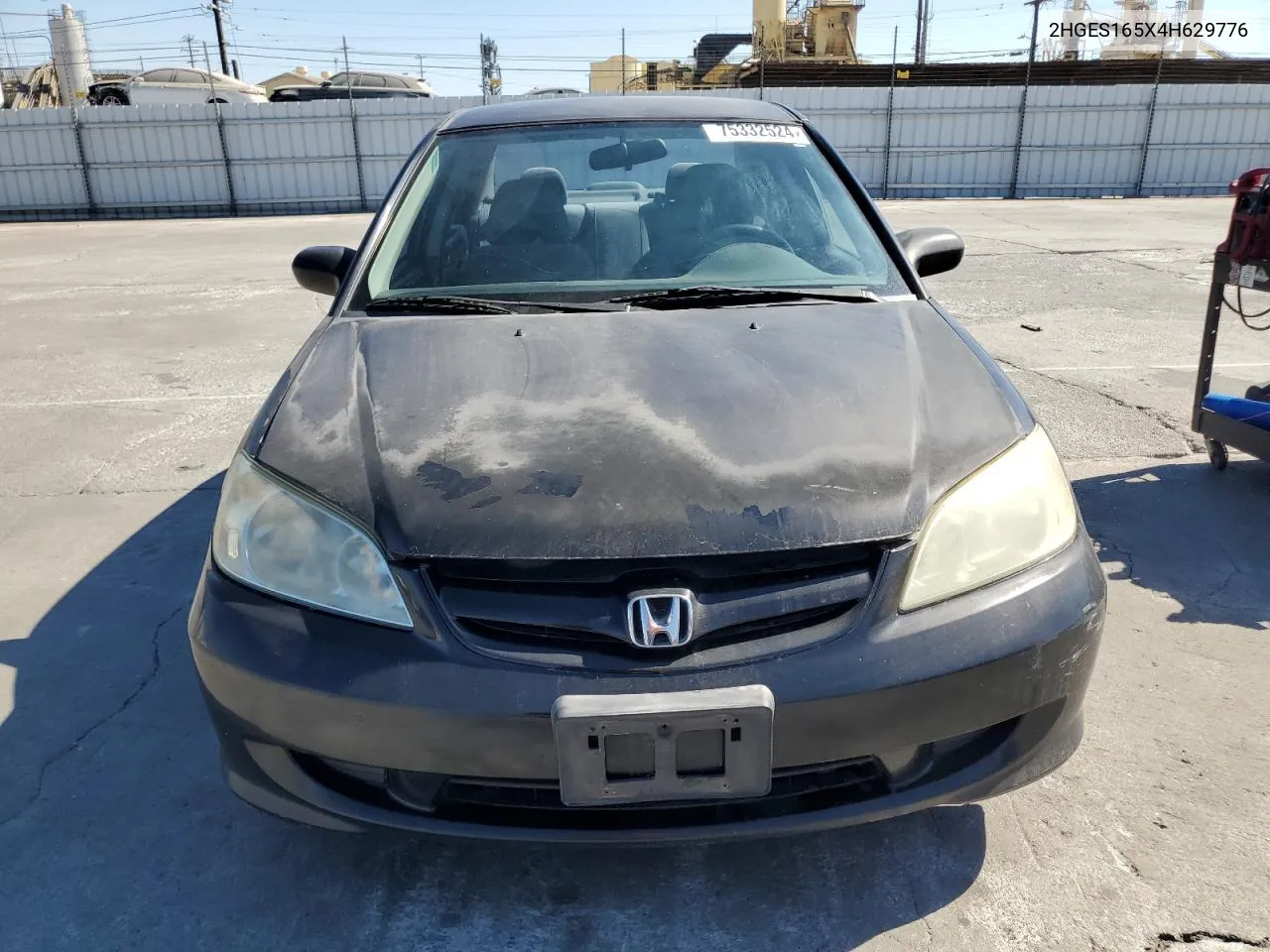 2004 Honda Civic Lx VIN: 2HGES165X4H629776 Lot: 75332524