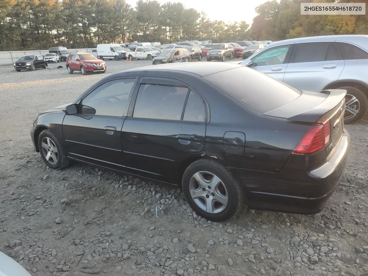 2HGES16554H618720 2004 Honda Civic Lx