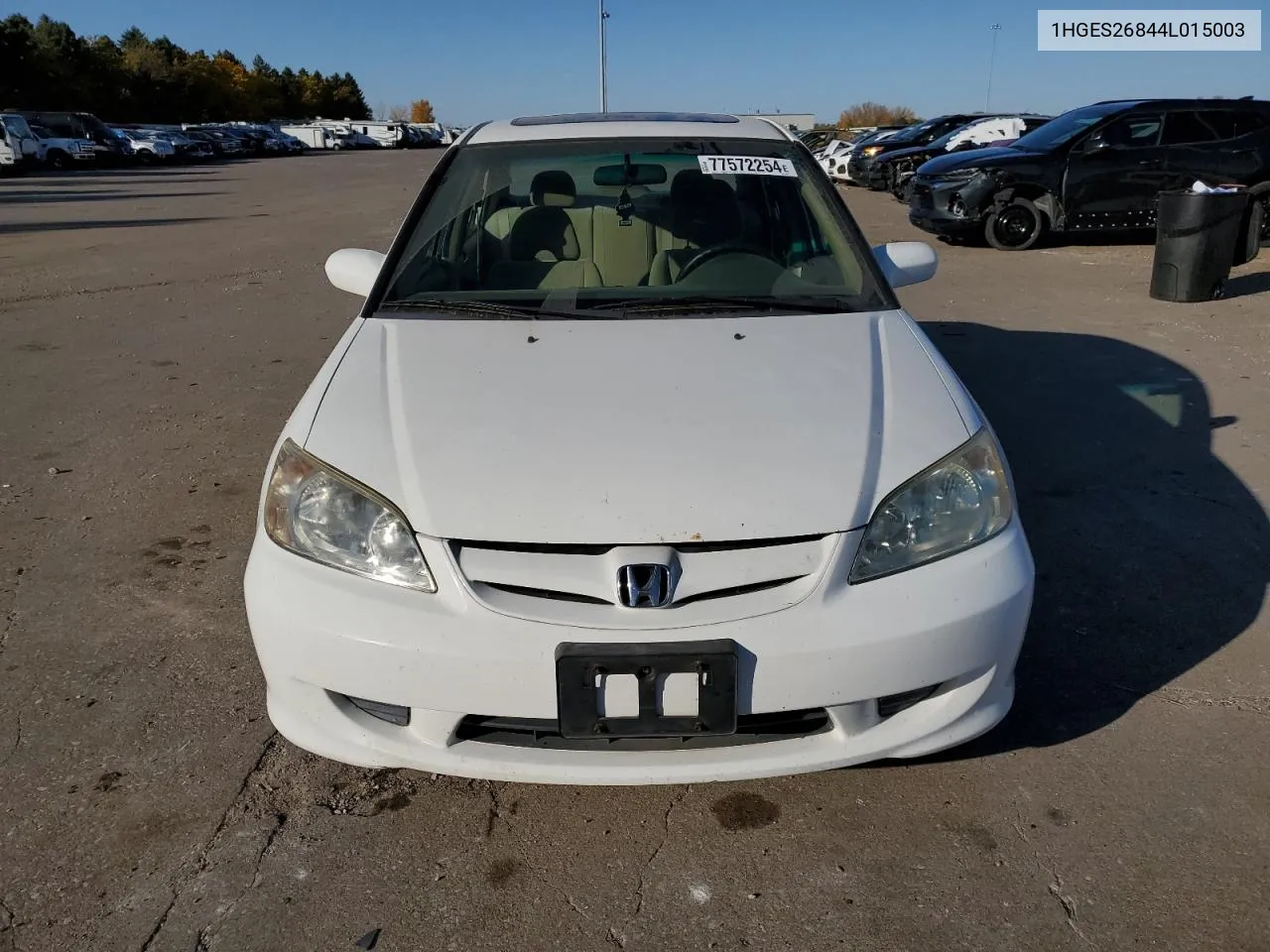 2004 Honda Civic Ex VIN: 1HGES26844L015003 Lot: 77572254