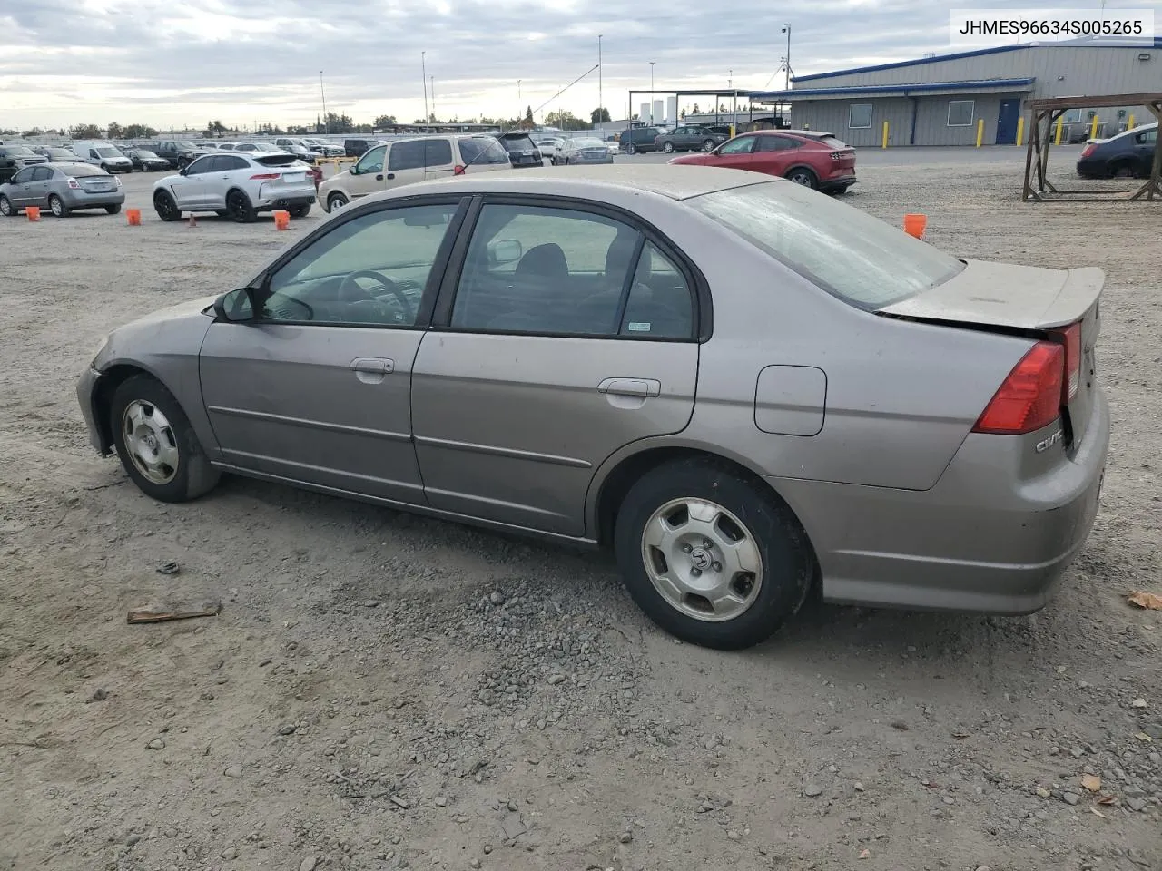 2004 Honda Civic Hybrid VIN: JHMES96634S005265 Lot: 78545724