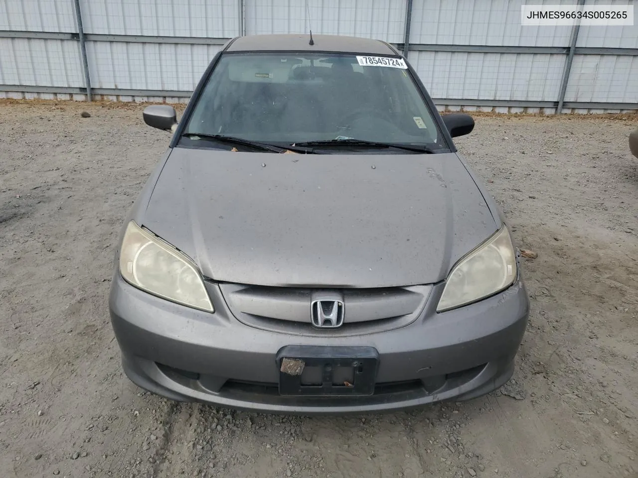 JHMES96634S005265 2004 Honda Civic Hybrid