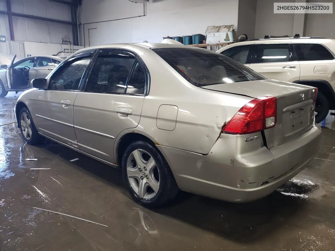 2004 Honda Civic Ex VIN: 2HGES26794H523200 Lot: 78992234