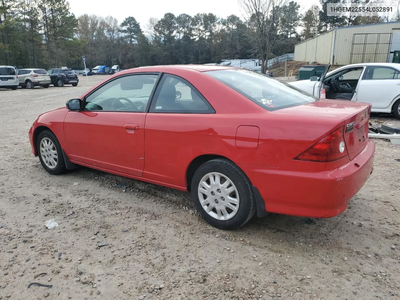 2004 Honda Civic Lx VIN: 1HGEM22554L052891 Lot: 79834094