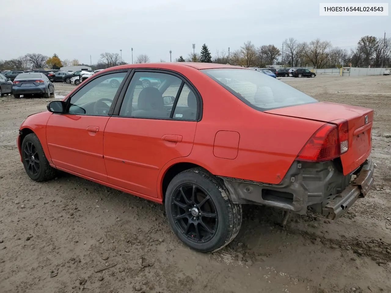 2004 Honda Civic Lx VIN: 1HGES16544L024543 Lot: 80586514