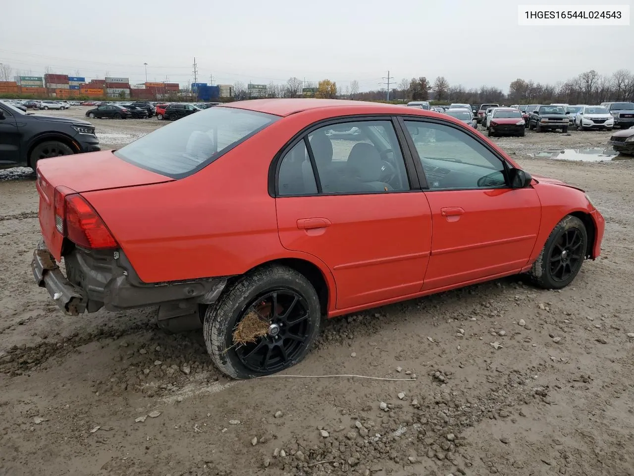 2004 Honda Civic Lx VIN: 1HGES16544L024543 Lot: 80586514