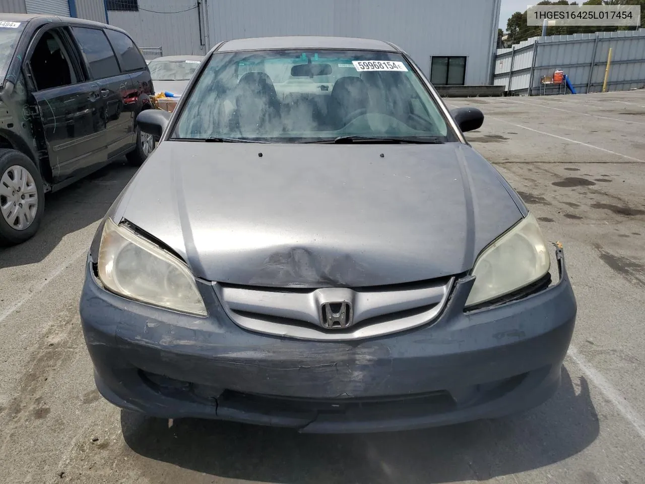 1HGES16425L017454 2005 Honda Civic Dx